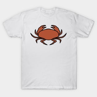 Maine Jonah Crab Drawing T-Shirt